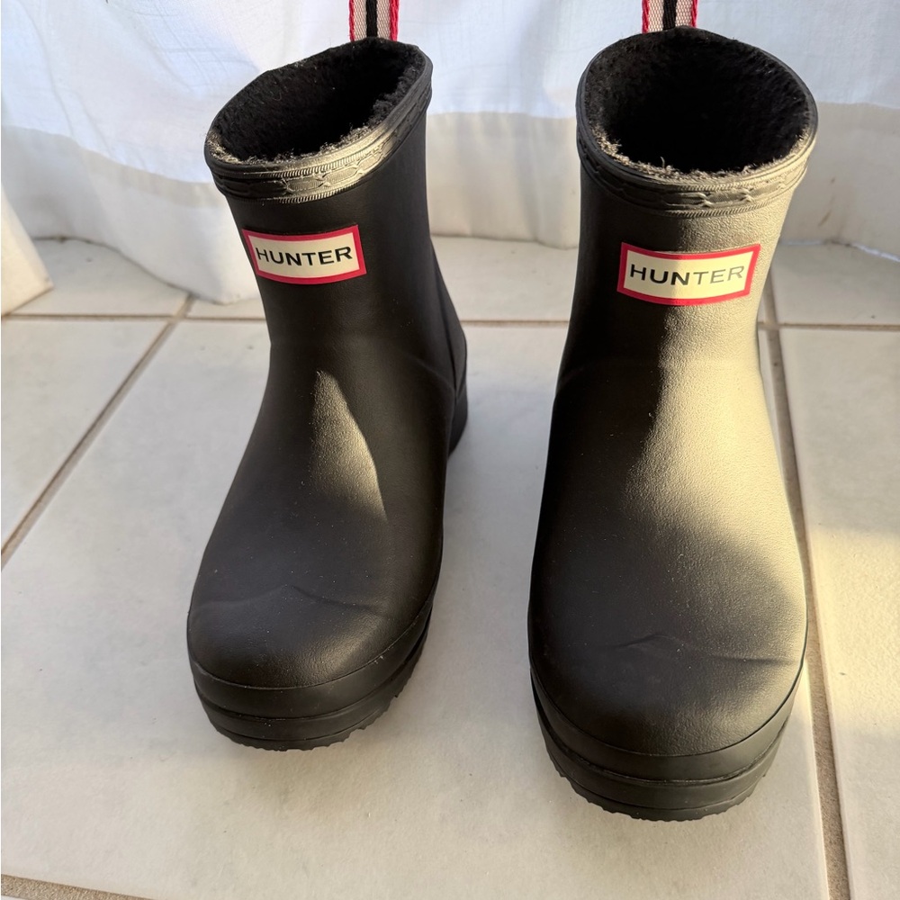 Short Hunter Rain Boots US Size 6